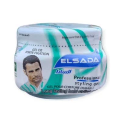 ELSADA - Long Lasting Hair Styling Gel, Green - 500ML