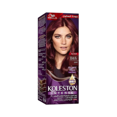 WELLA KOLESTON -  Intense Hair Color Kit in shade 304/6 Burgundy