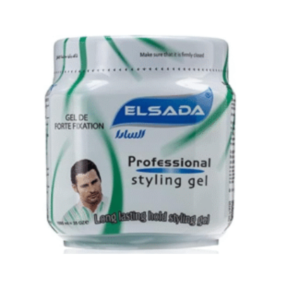 ELSADA - Long Lasting Hair Styling Gel, Green - 1000ML