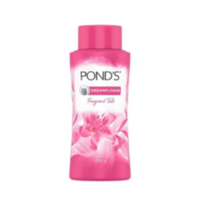 POND's - Dream Flower Pink Lily Fragrant Fragrant Face And Body Talc Powder - 200 gm