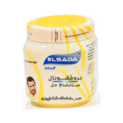 ELSADA - Long Lasting Hair Styling Gel, Yellow - 1000ML