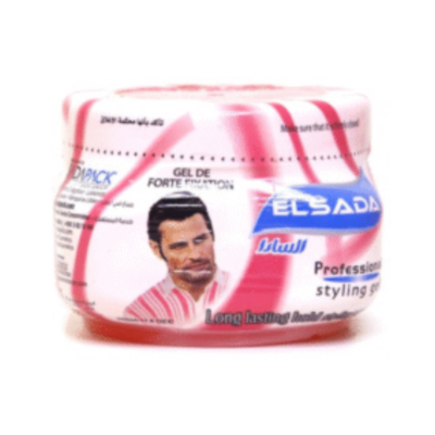 ELSADA - Long Lasting Hair Styling Gel, Pink - 500ML