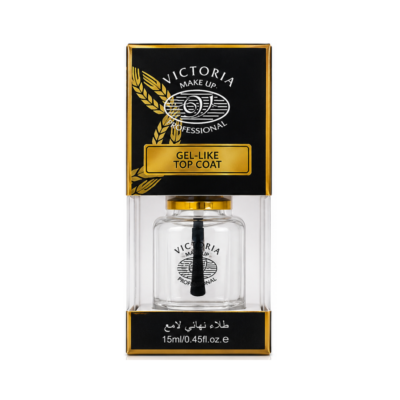 VICTORIA - Professional Gel-Like Top Coat - 15ML
