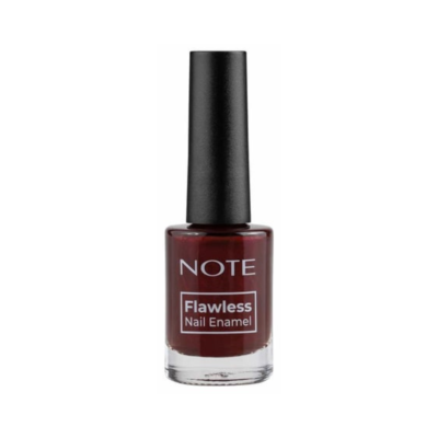 NOTE - Flawless Nail Enamel 104 - Garnet Red